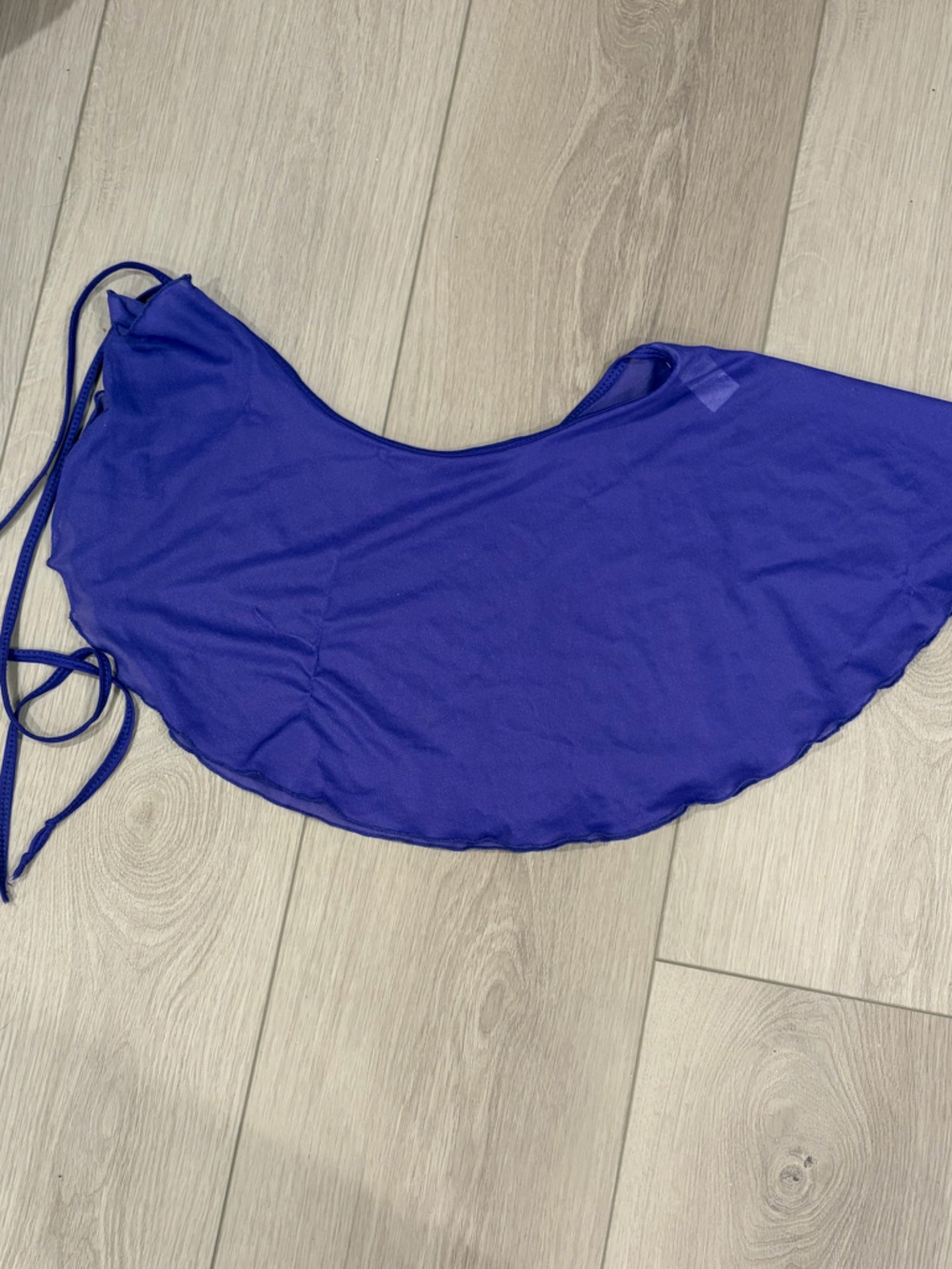 🌷5/$13! Balera purple sheer dance wrap skirt MC